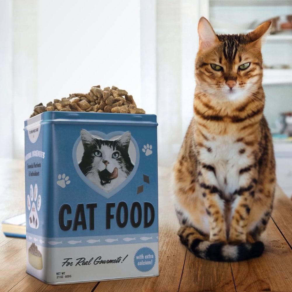 Plåtburk Cat Food 
