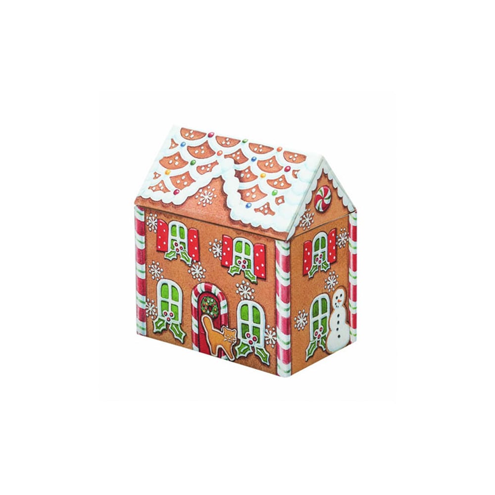 Plåtburk Pepparkakshus Stor