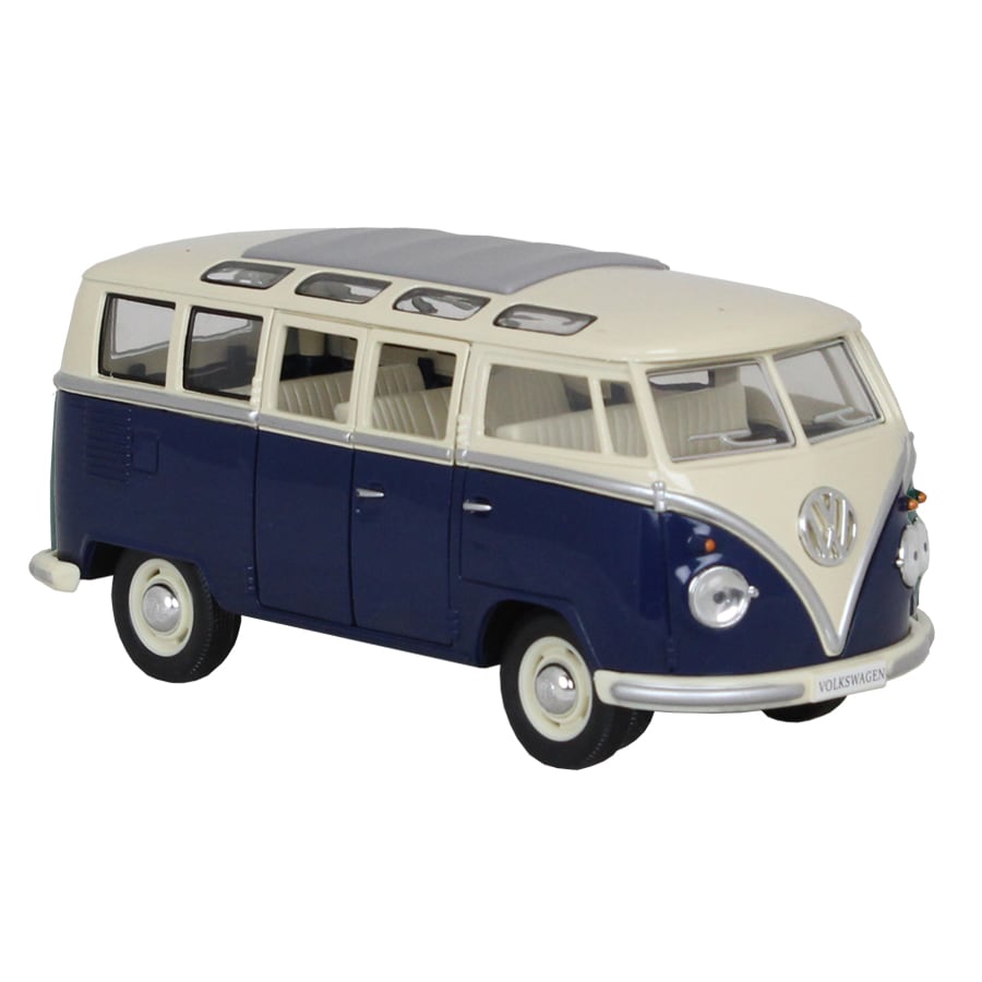 Modellbil VW Buss Blå