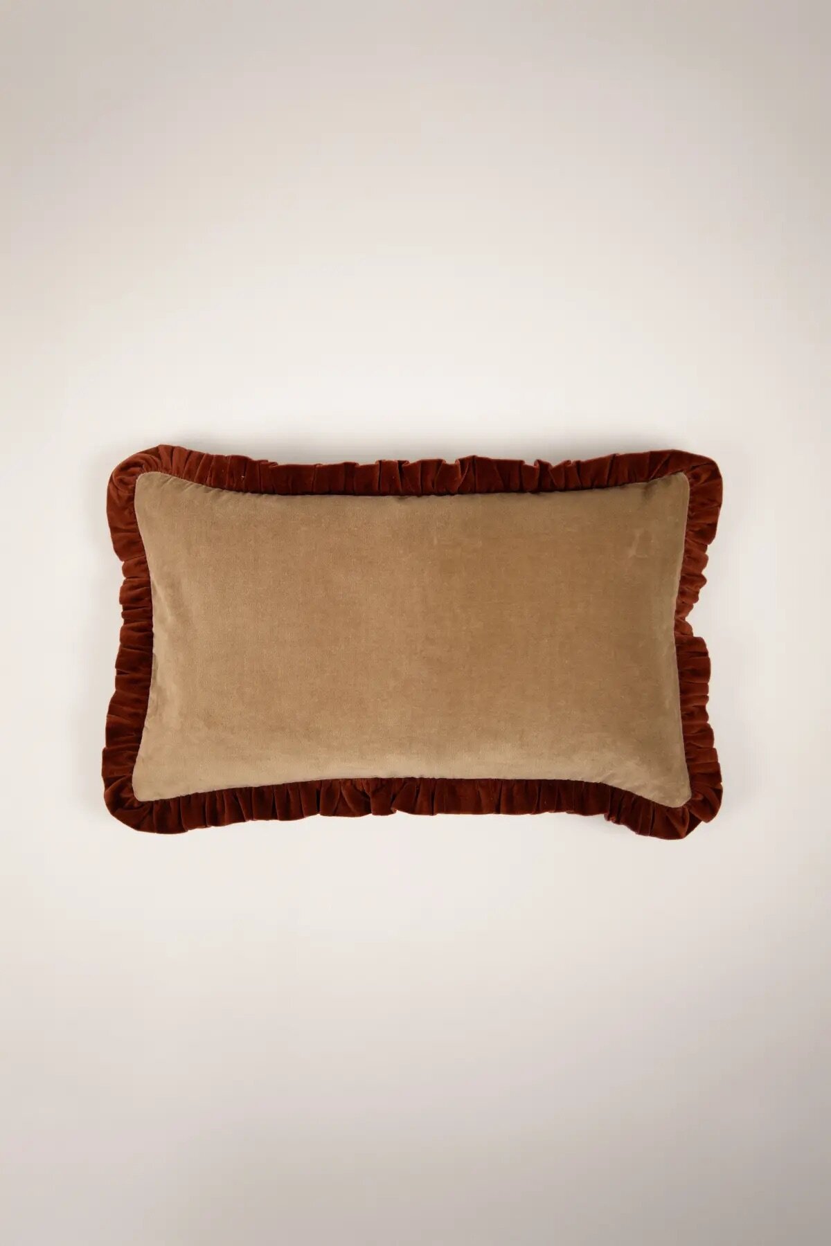 Kuddfodral Doris Beige/Rost