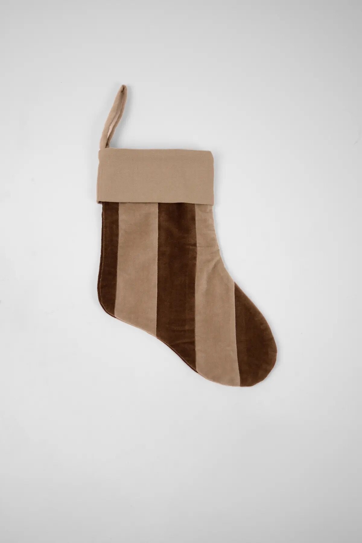 Julstrumpa Saga Brun/Beige