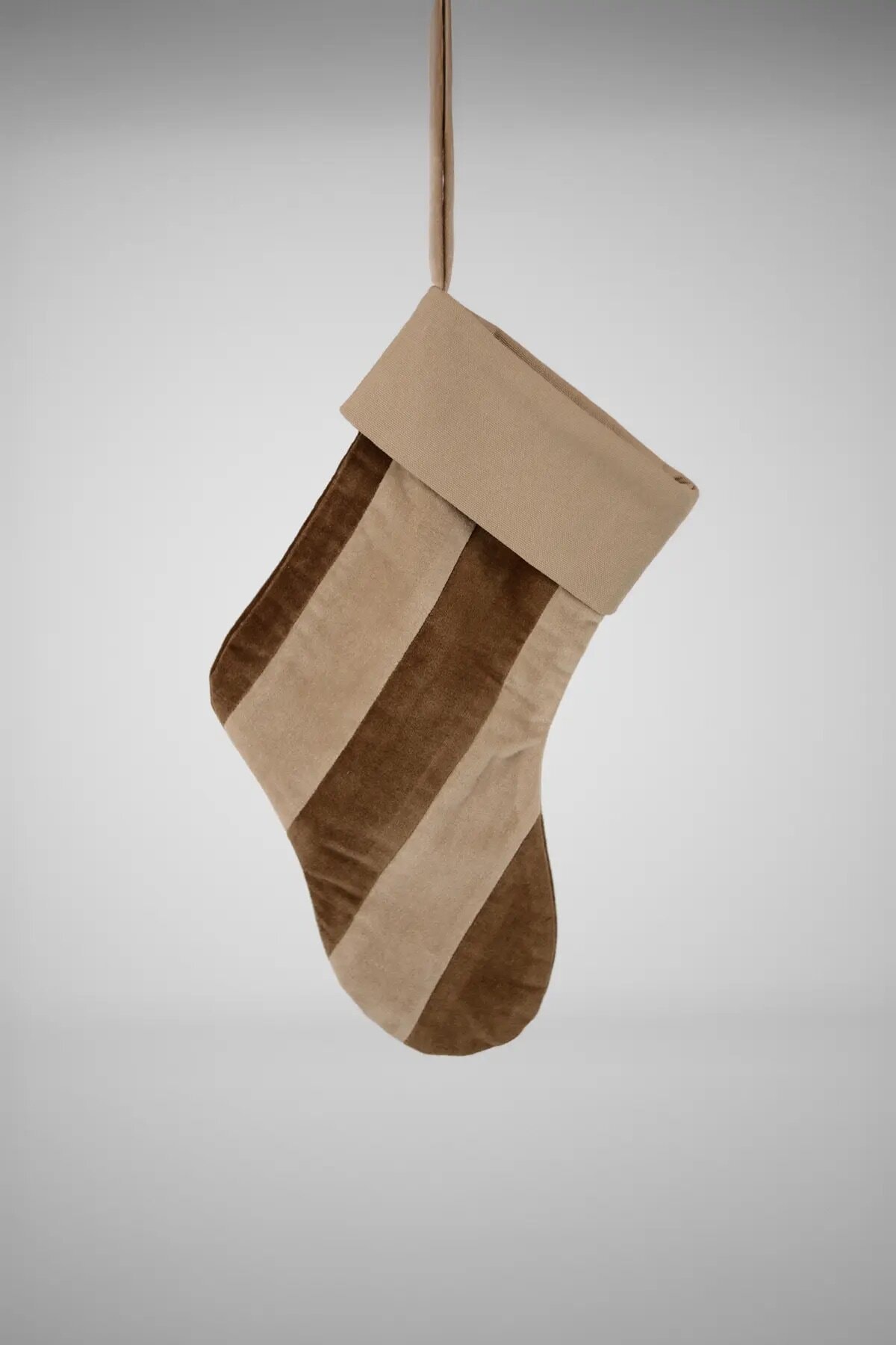 Julstrumpa Saga Brun/Beige