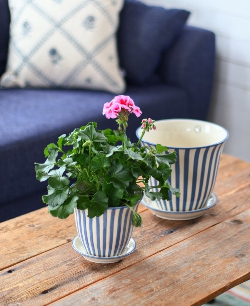 Kruka Miriam 22 cm Blå