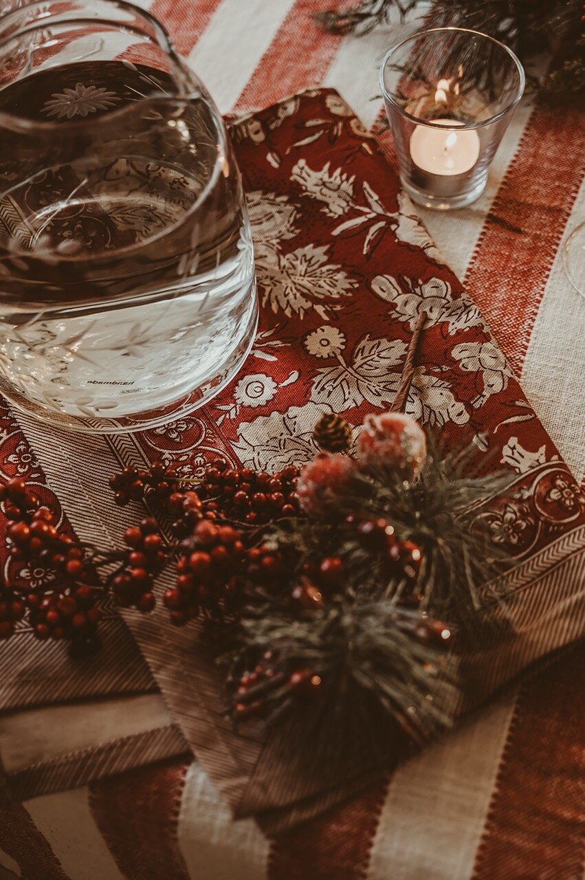 Kökshandduk Sonia Röd