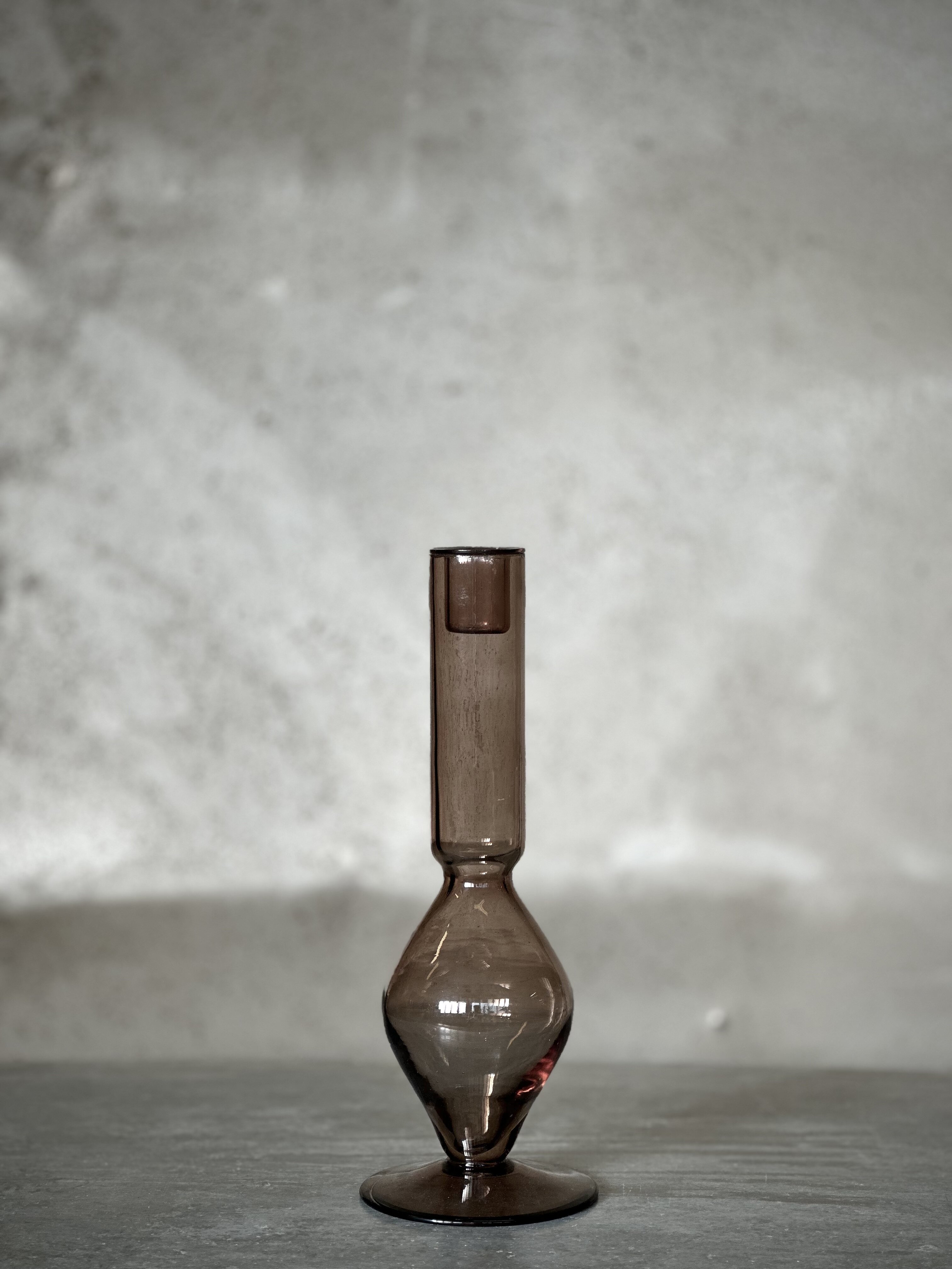 Ljusstake Ami Taupe Stor