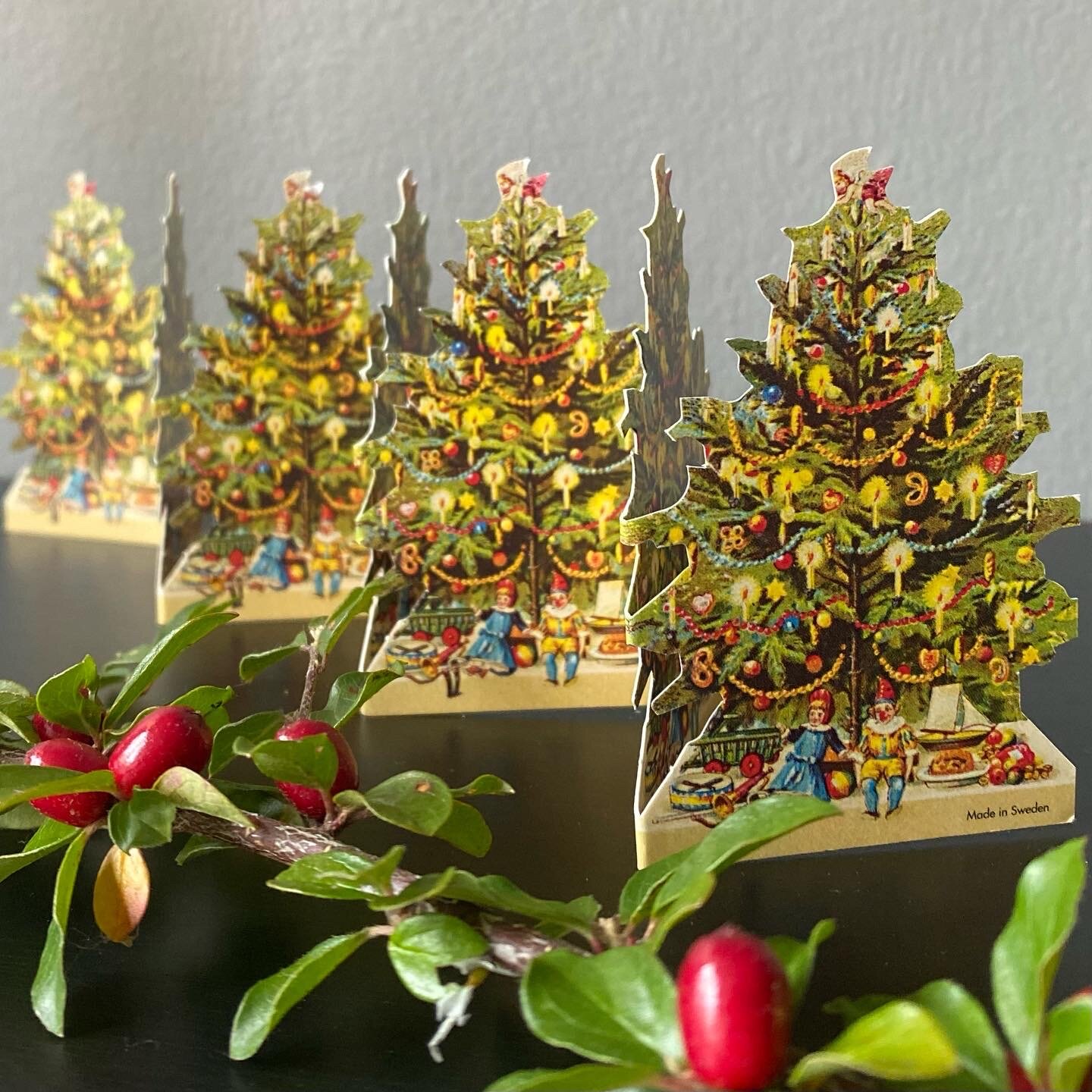 Pappersrad Julgran Mini