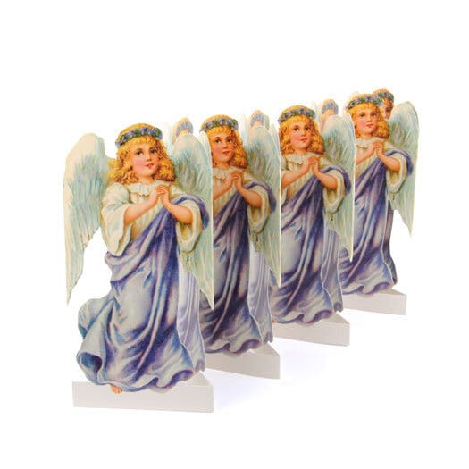 Pappersrad Blå Ängel