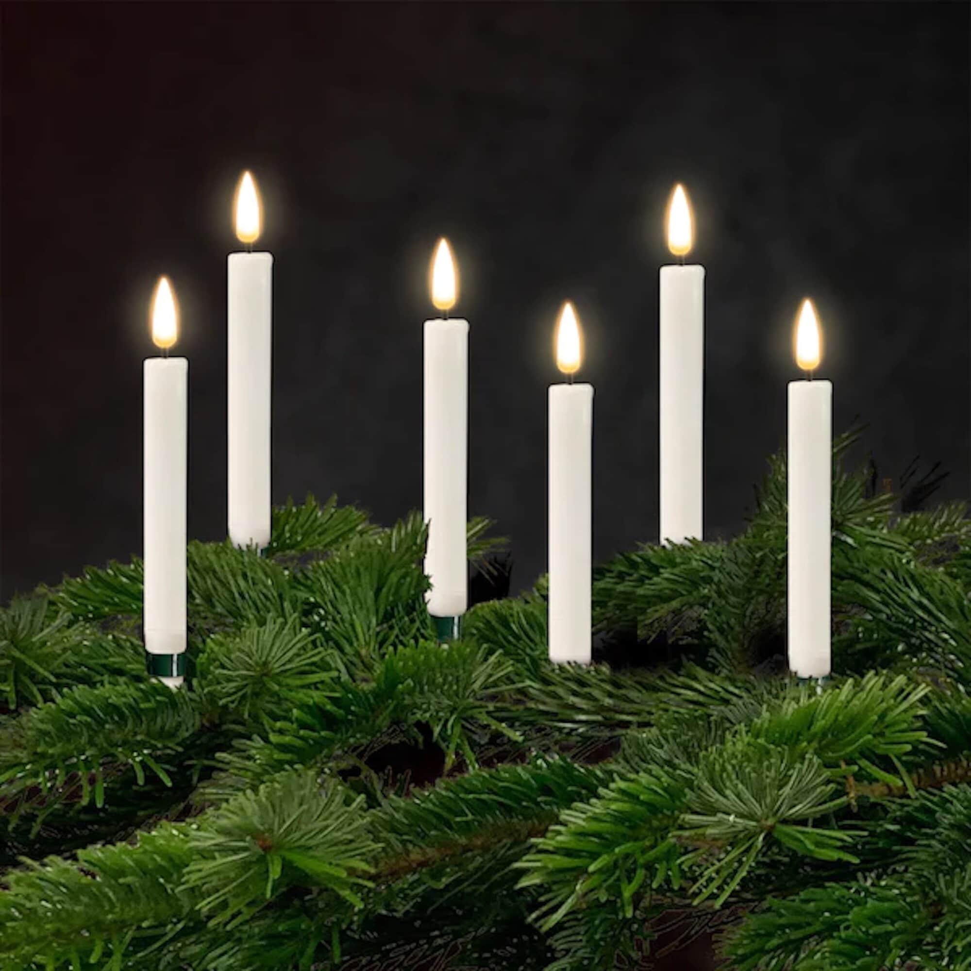 Julgransljus LED 6-pack