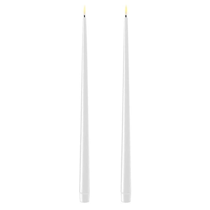 Antikljus LED Vit Hög 2-pack