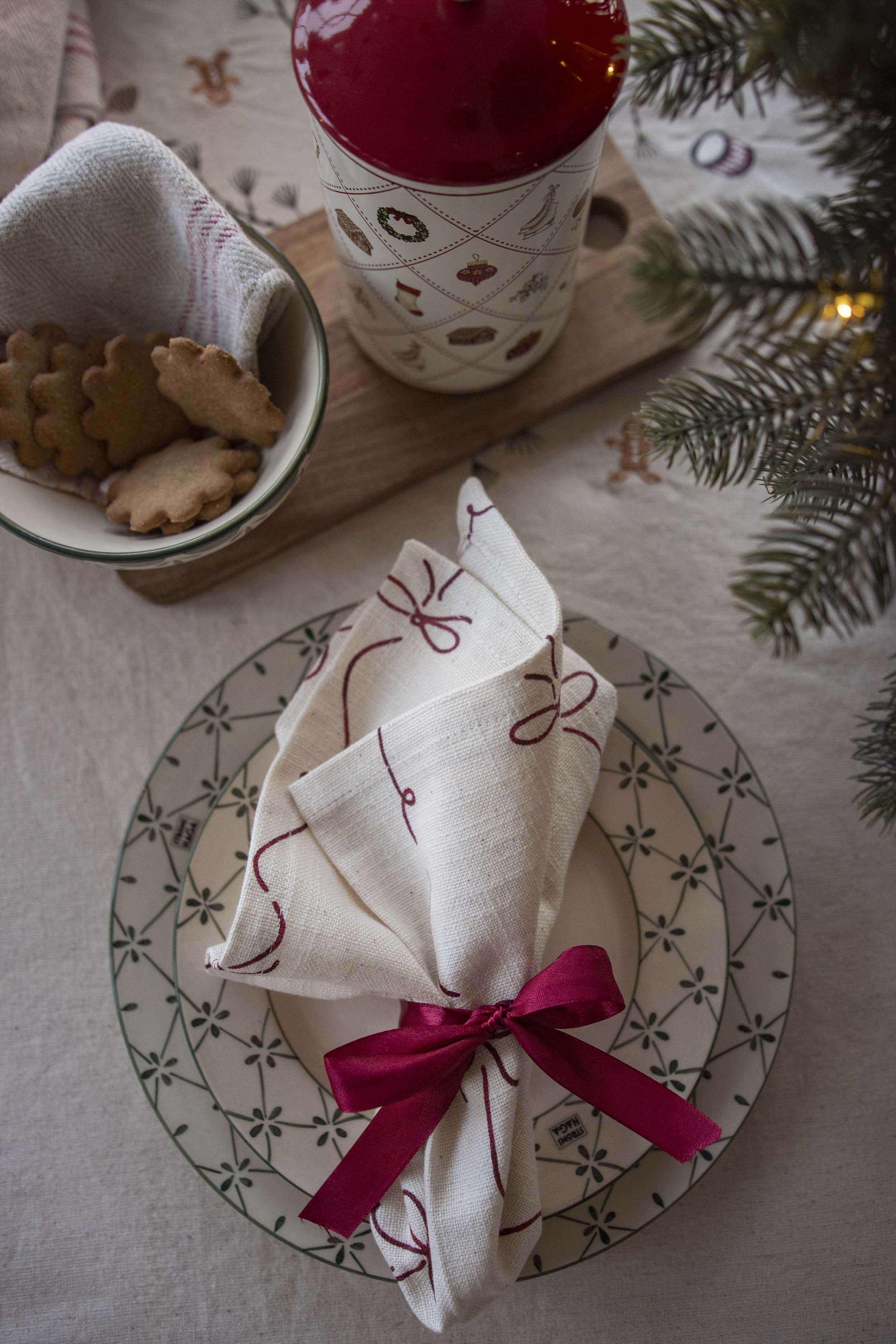 Assiett Marion Klöver Grön