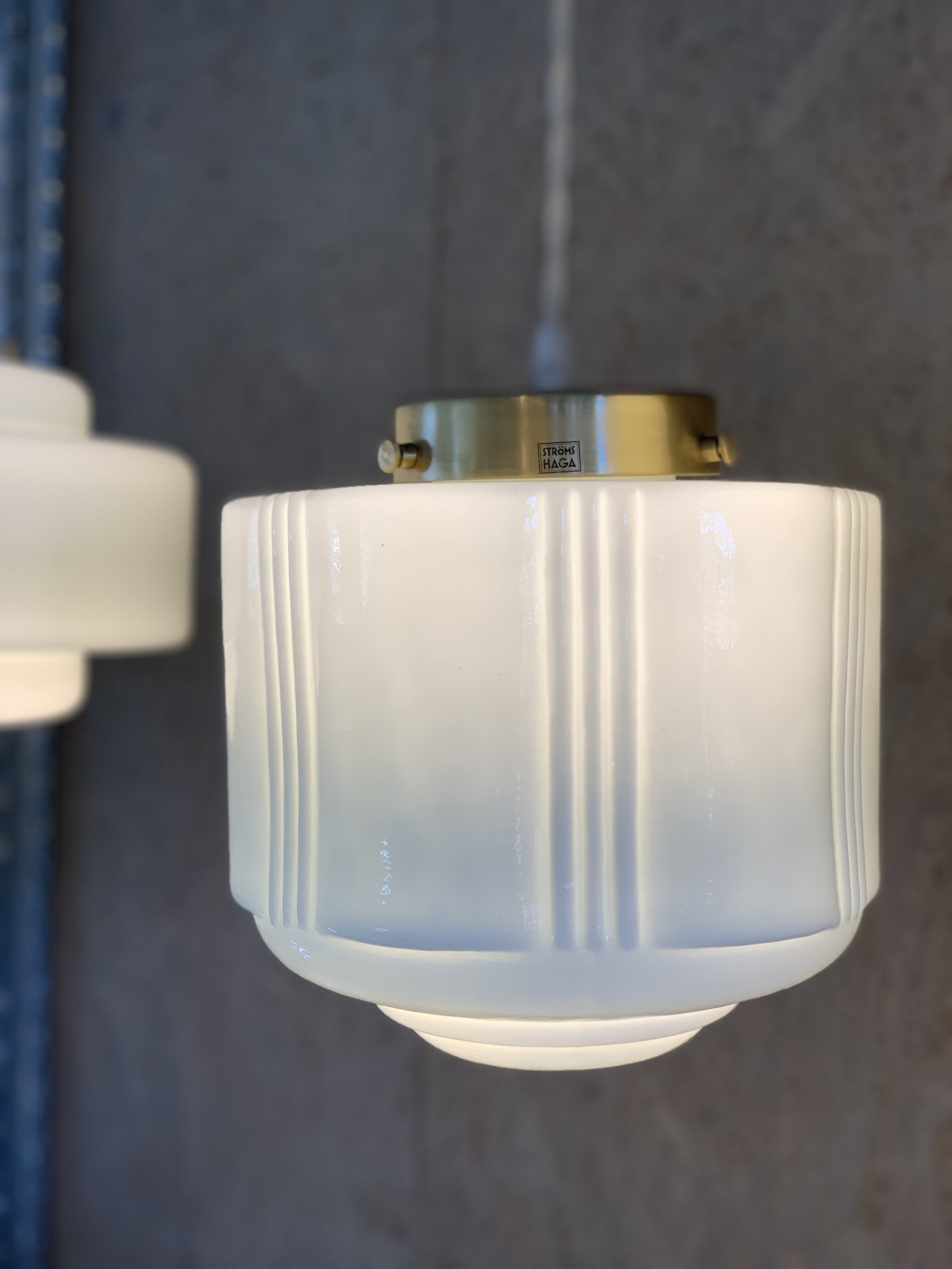 Bordslampa Valter Opal/Nickel