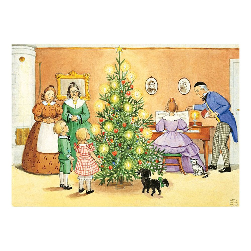 Poster Petter och Lotta Jul