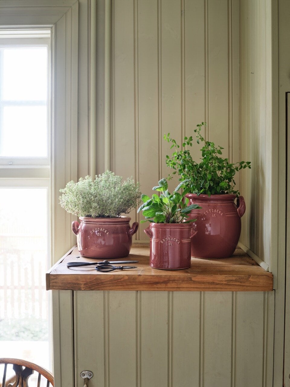 Krus Brobacka 4L Burgundy Hög