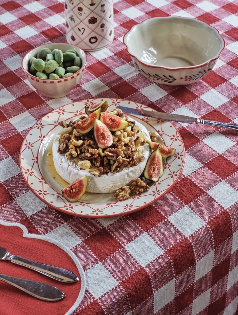 Tallrik Marion Klöver Röd