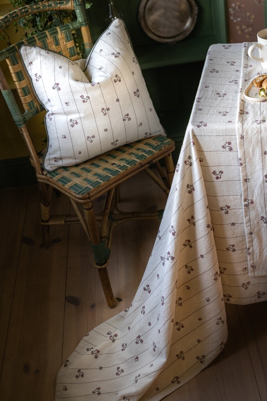 Kuddfodral Tilda 45 x 45 Vit