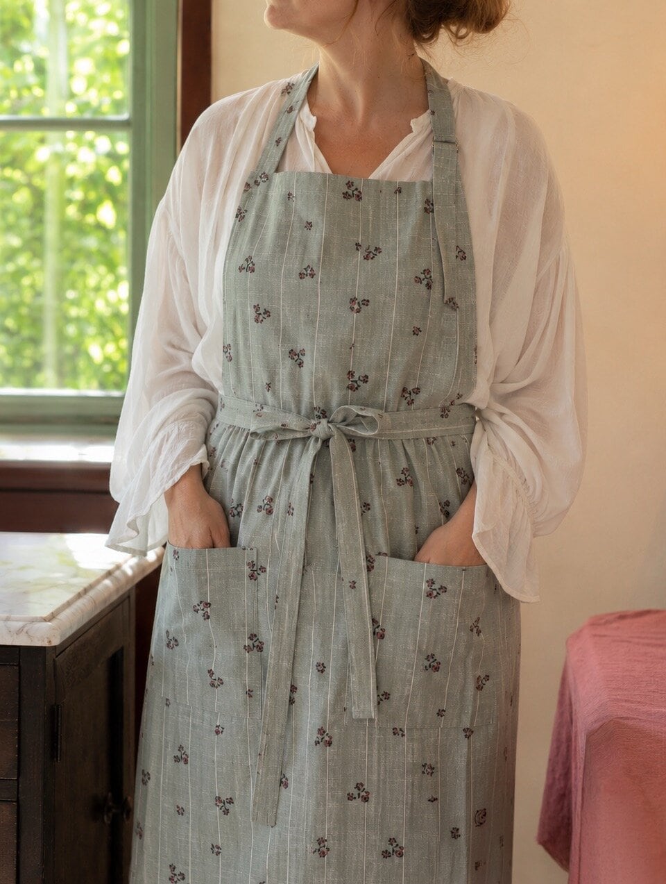 Förkläde Tilda Grön